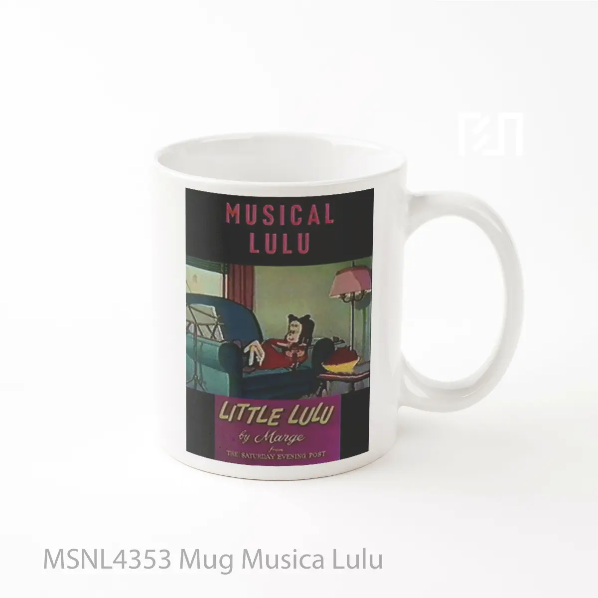Mug Musica Lulu Gelas Keramik Tema Film MSNL4353