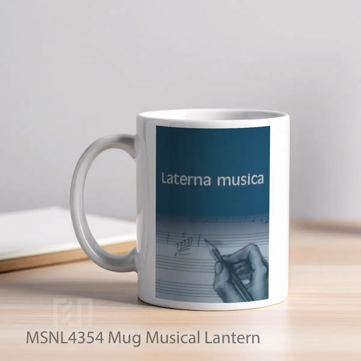 Mug Musical Lantern Gelas Keramik Tema Film MSNL4354 - Tampak Kiri