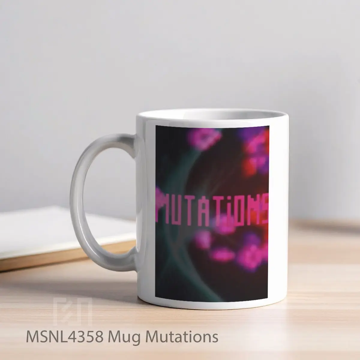 Mug Mutations Gelas Keramik Tema Film MSNL4358 - Tampak Kiri