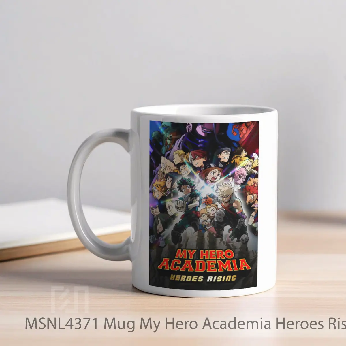 Mug My Hero Academia Heroes Rising Gelas Keramik Tema Film MSNL4371 - Tampak Kiri