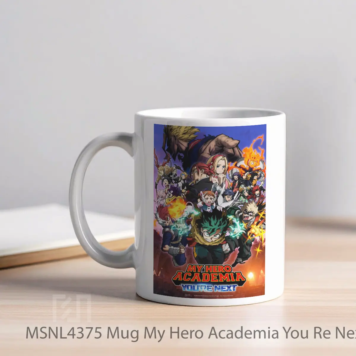 Mug My Hero Academia You Re Next Gelas Keramik Tema Film MSNL4375 - Tampak Kiri