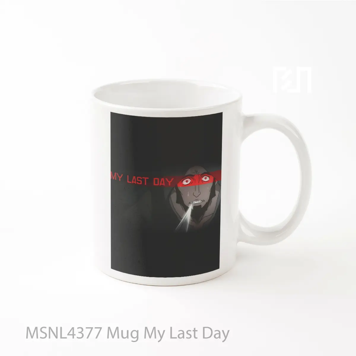Mug My Last Day Gelas Keramik Tema Film MSNL4377