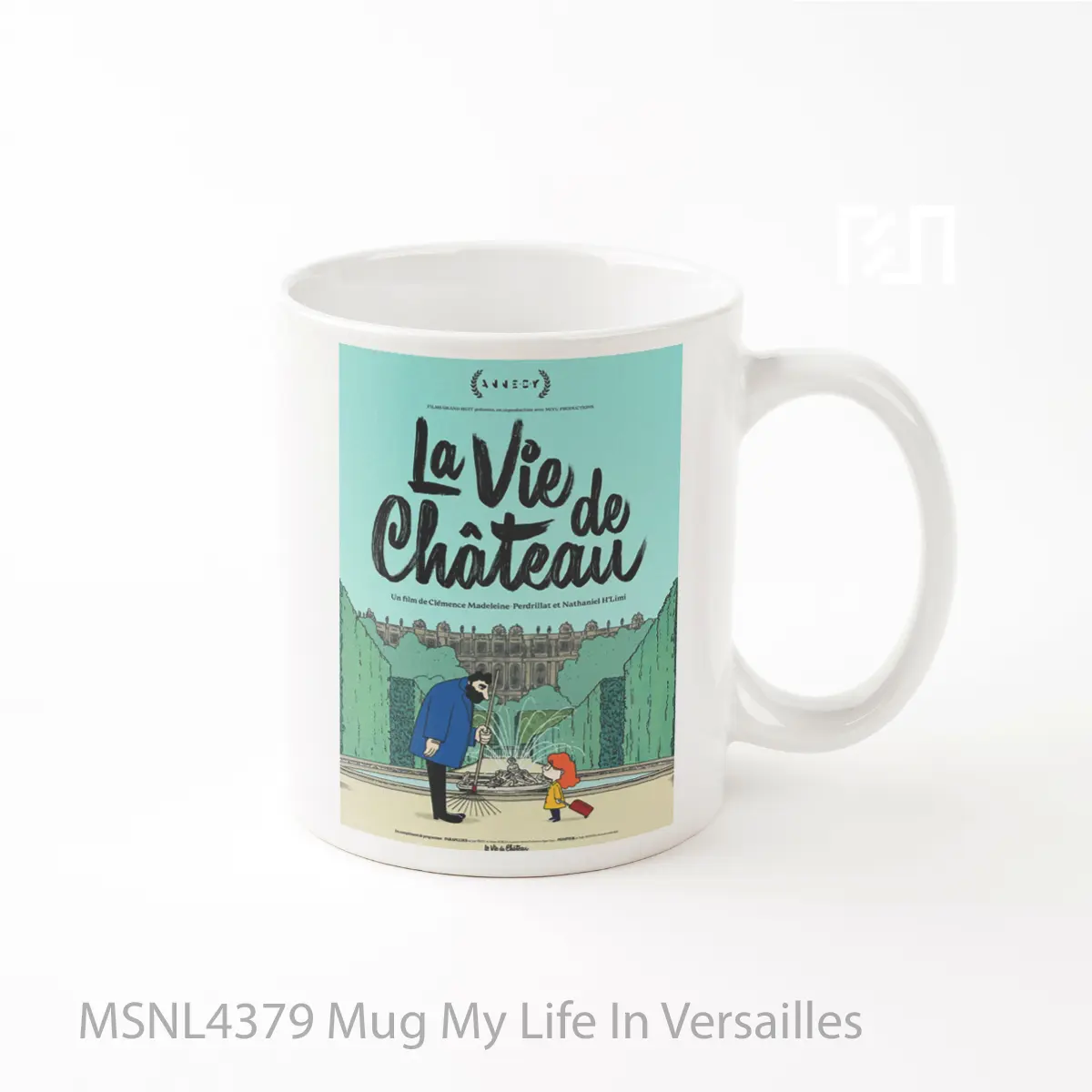 Mug My Life In Versailles Gelas Keramik Tema Film MSNL4379