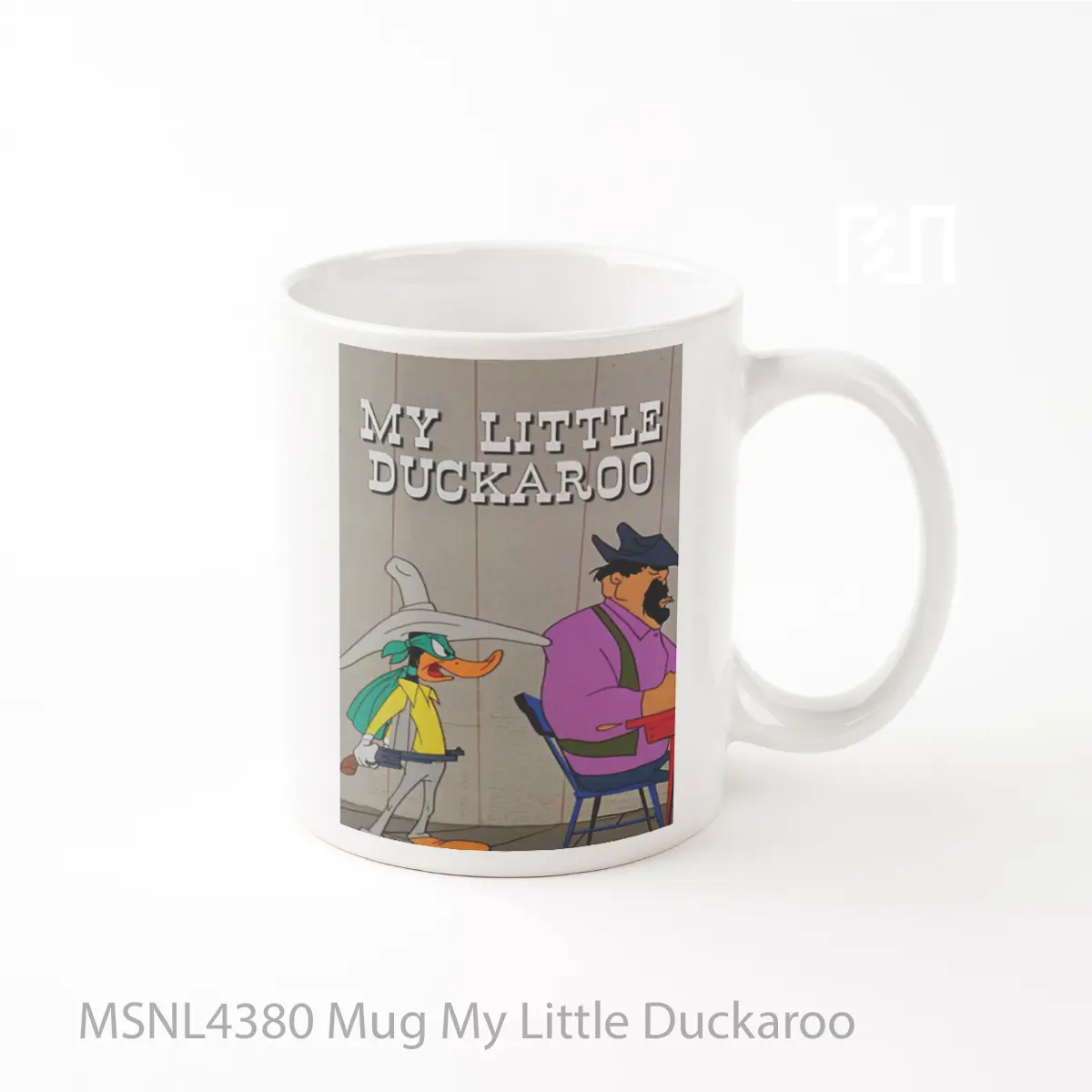 Mug My Little Duckaroo Gelas Keramik Tema Film MSNL4380