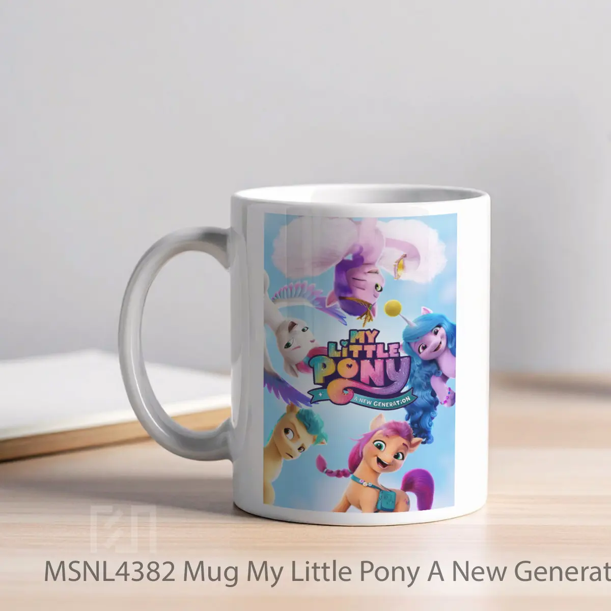 Mug My Little Pony A New Generation Gelas Keramik Tema Film MSNL4382 - Tampak Kiri