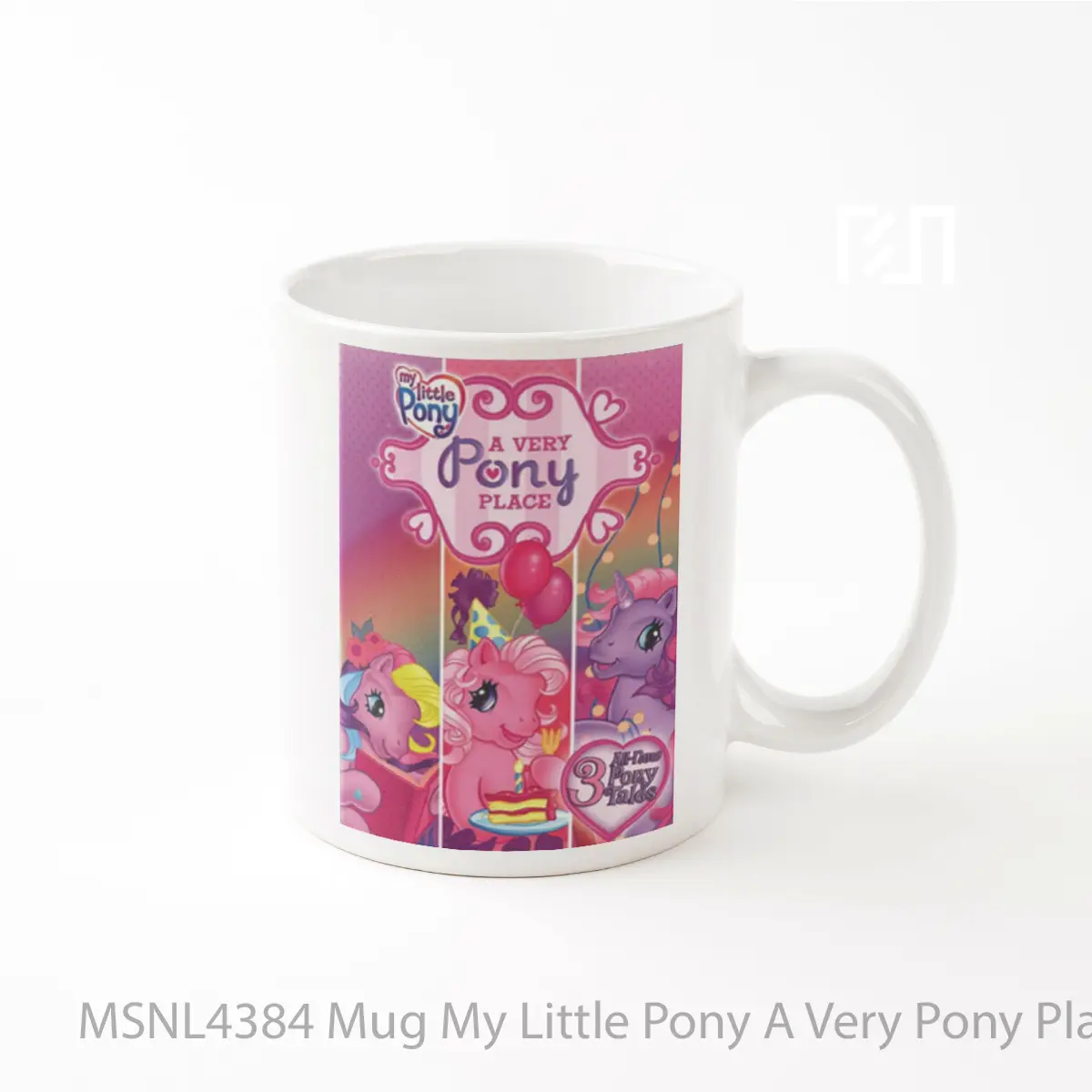 Mug My Little Pony A Very Pony Place Gelas Keramik Tema Film MSNL4384
