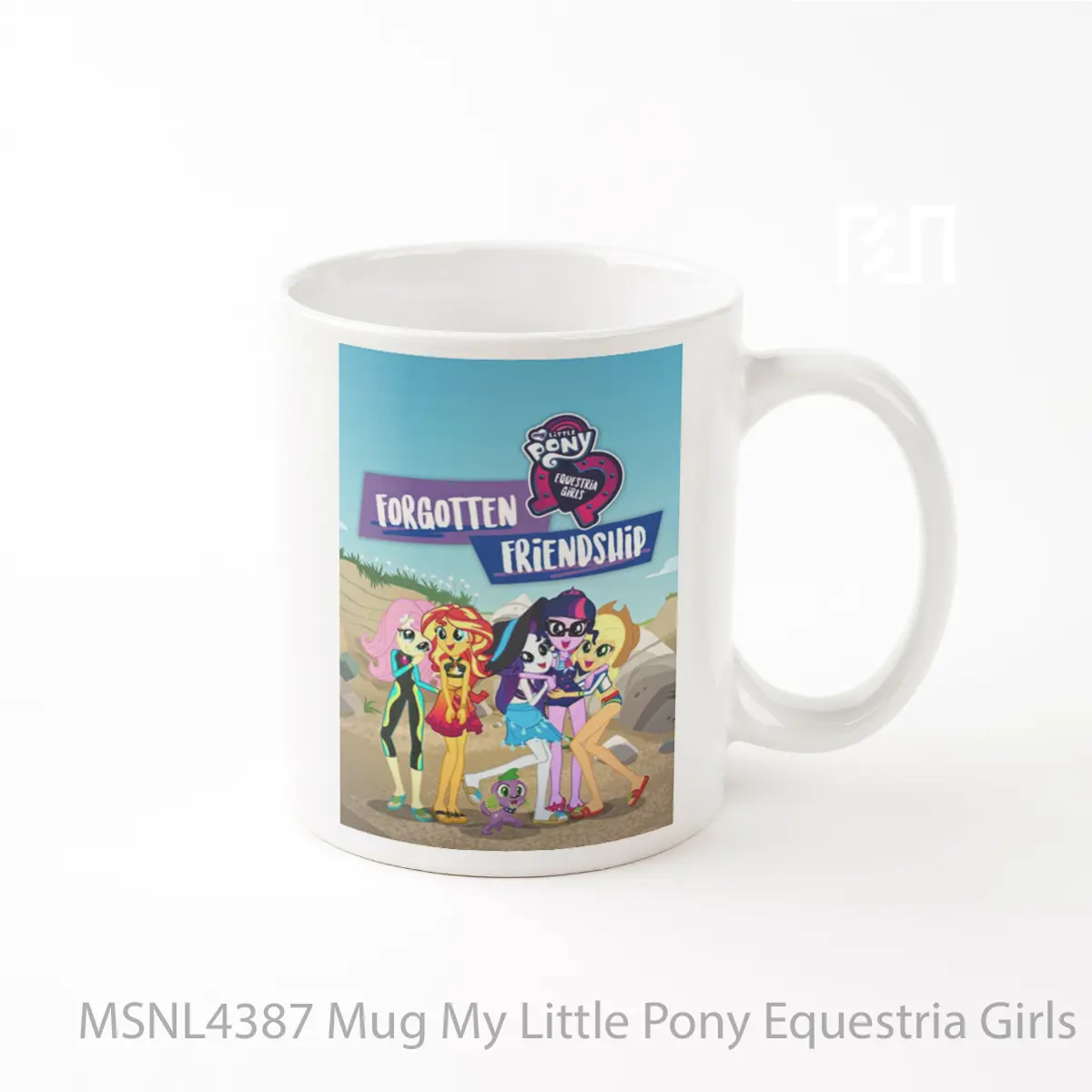 Mug My Little Pony Equestria Girls Forgotten Friendship Gelas Keramik Tema Film MSNL4387
