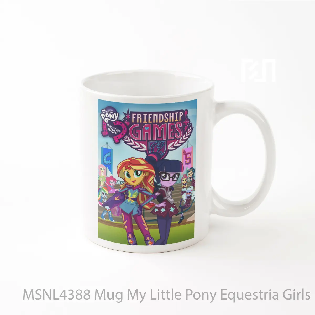 Mug My Little Pony Equestria Girls Friendship Games Gelas Keramik Tema Film MSNL4388