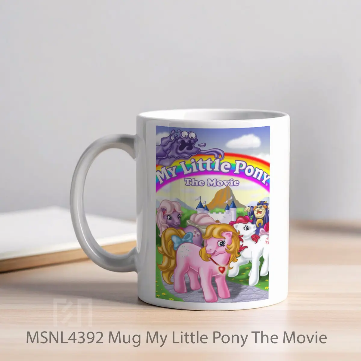 Mug My Little Pony The Movie Gelas Keramik Tema Film MSNL4392 - Tampak Kiri