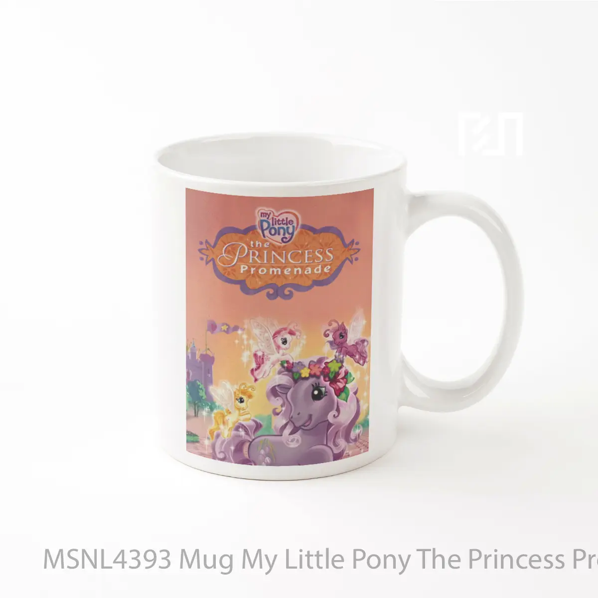 Mug My Little Pony The Princess Promenade Gelas Keramik Tema Film MSNL4393