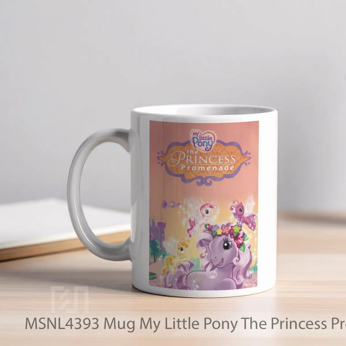 Mug My Little Pony The Princess Promenade Gelas Keramik Tema Film MSNL4393 - Tampak Kiri