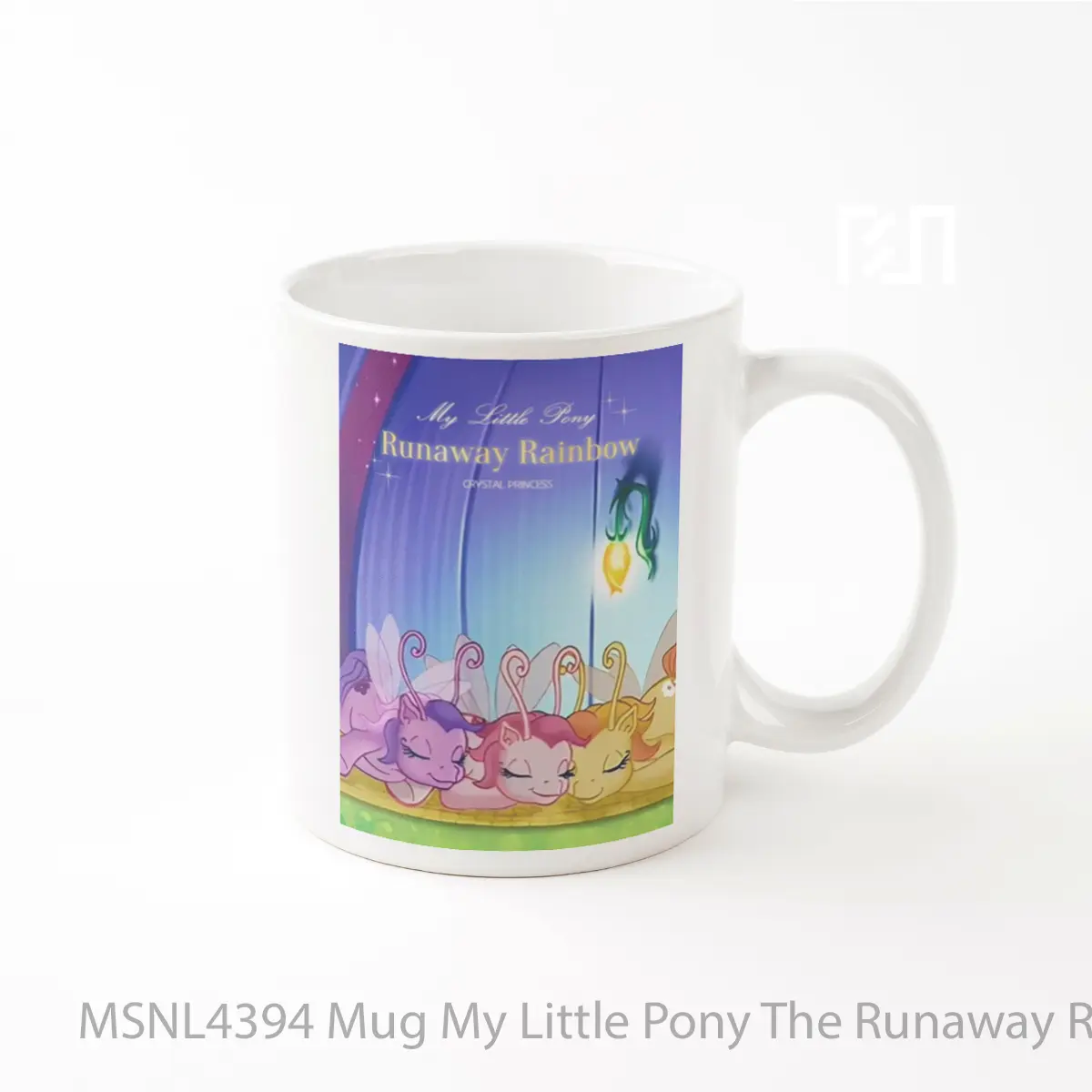 Mug My Little Pony The Runaway Rainbow Gelas Keramik Tema Film MSNL4394