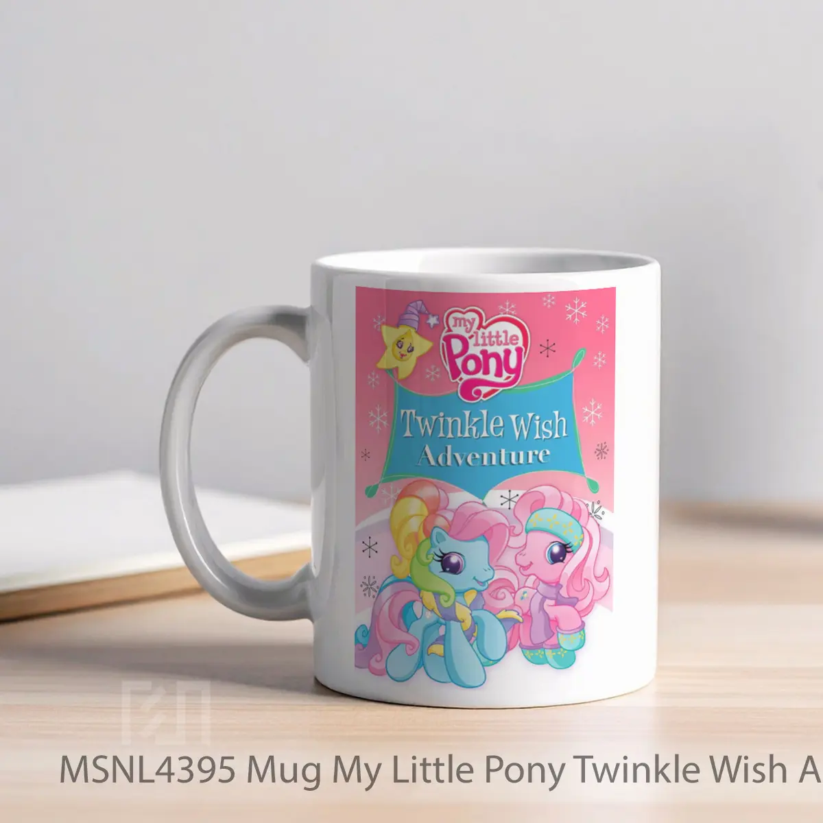 Mug My Little Pony Twinkle Wish Adventure Gelas Keramik Tema Film MSNL4395 - Tampak Kiri