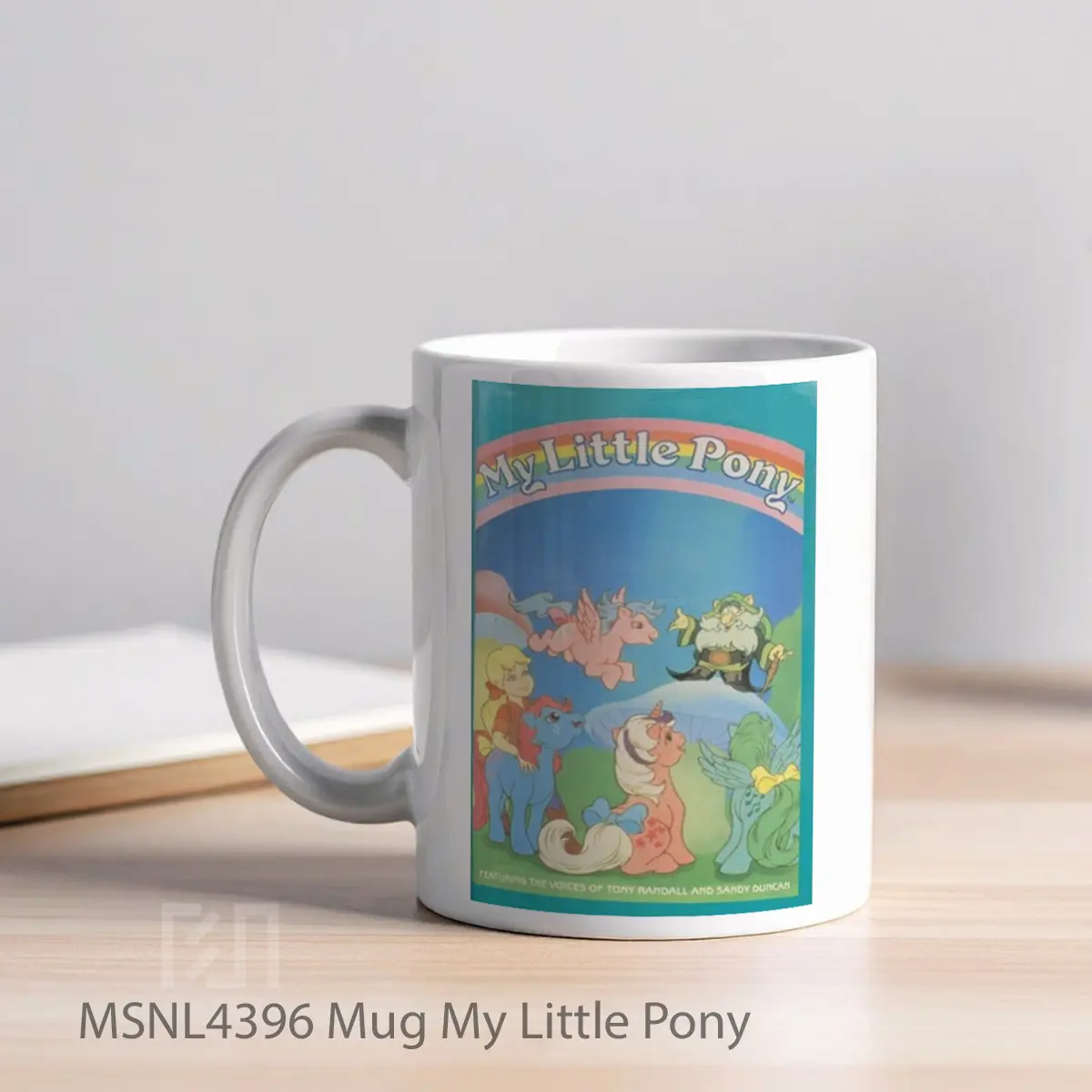 Mug My Little Pony Gelas Keramik Tema Film MSNL4396 - Tampak Kiri