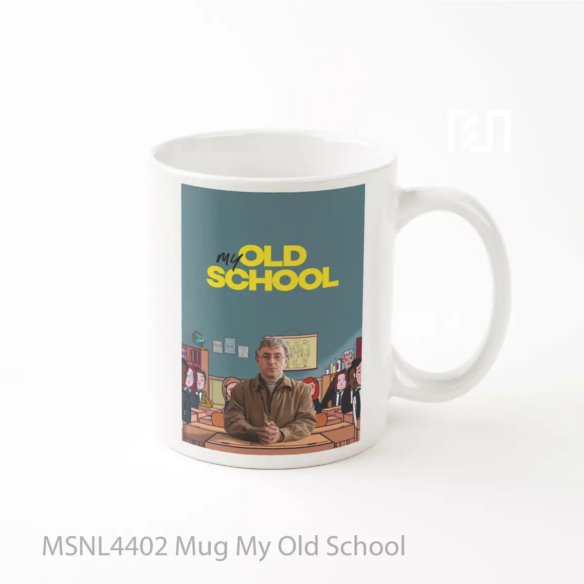 Mug My Old School Gelas Keramik Tema Film MSNL4402