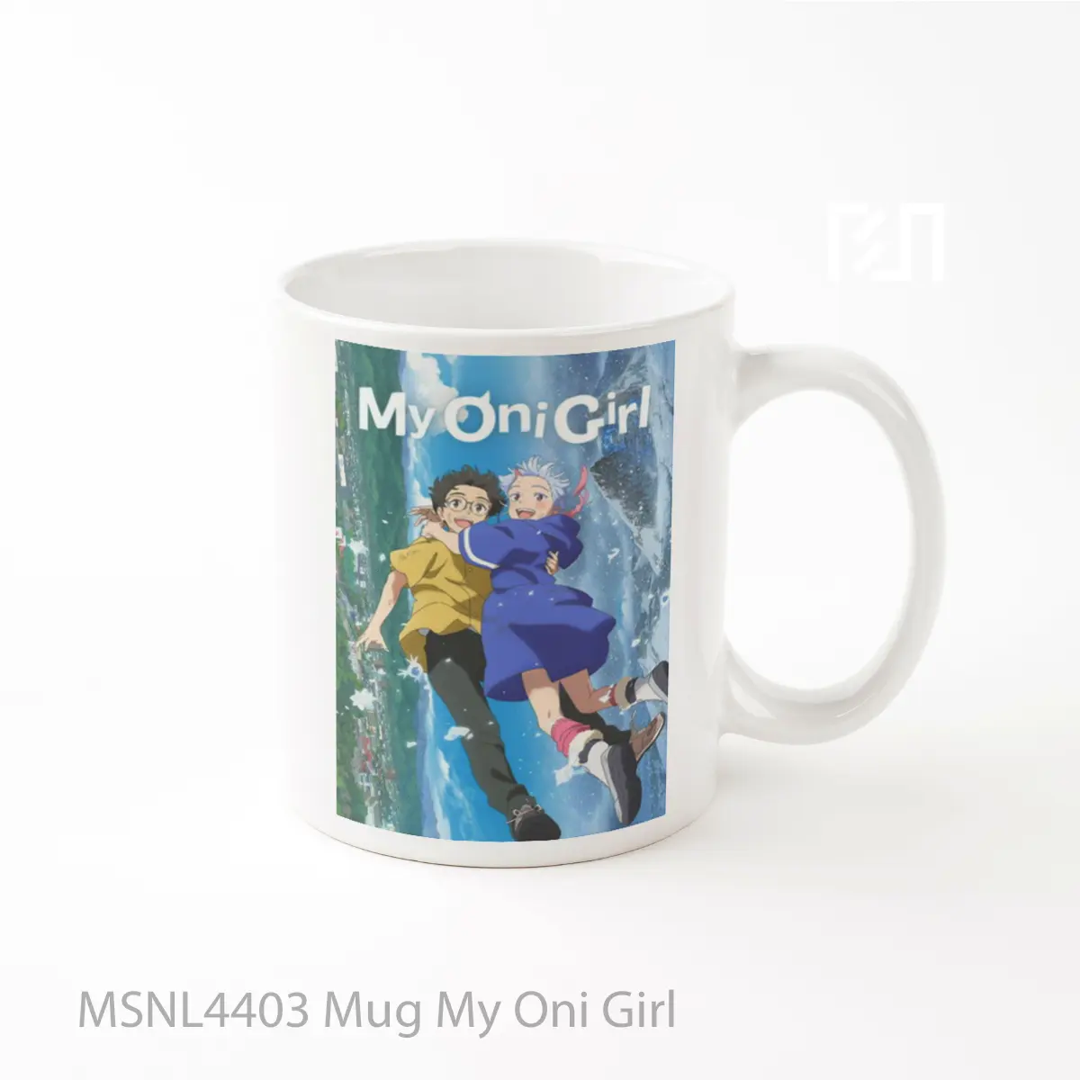 Mug My Oni Girl Gelas Keramik Tema Film MSNL4403