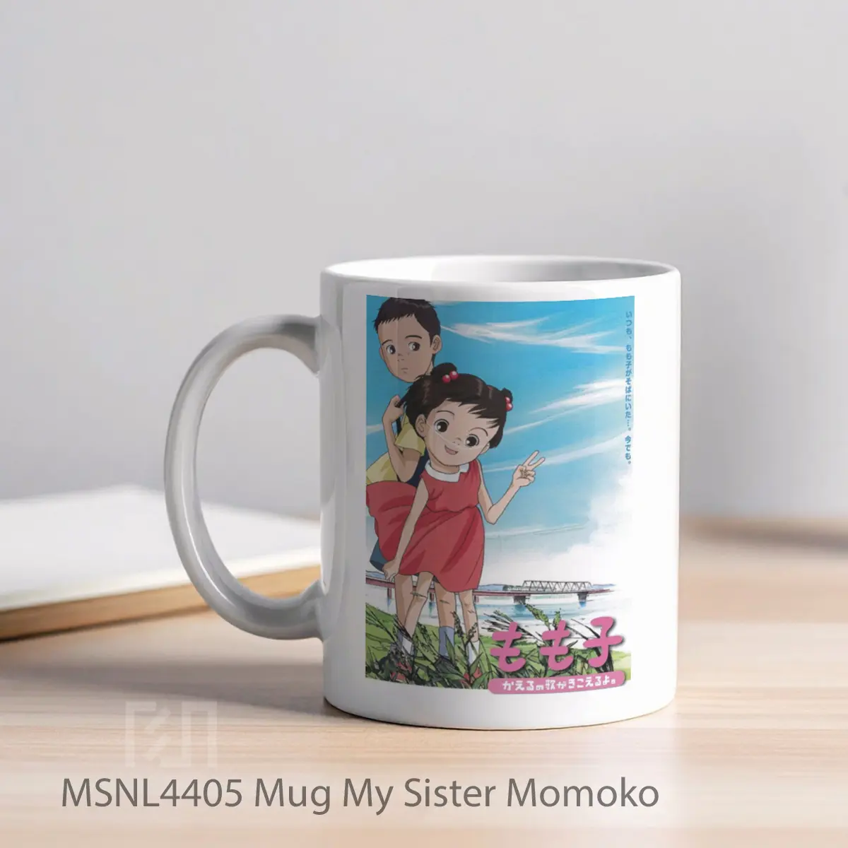 Mug My Sister Momoko Gelas Keramik Tema Film MSNL4405 - Tampak Kiri