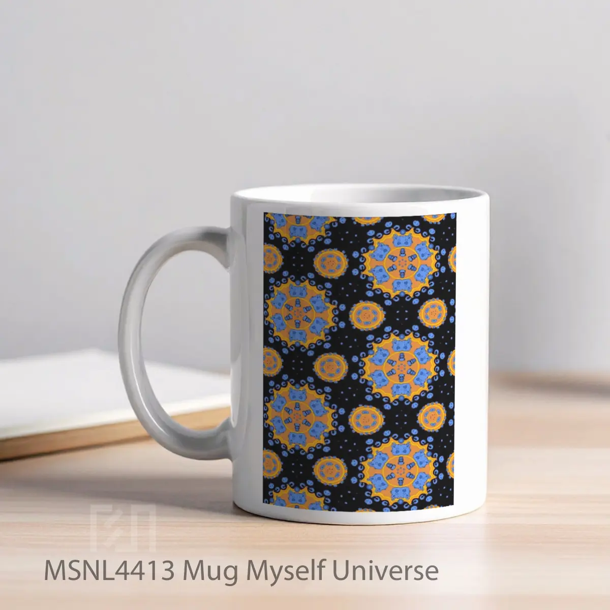 Mug Myself Universe Gelas Keramik Tema Film MSNL4413 - Tampak Kiri