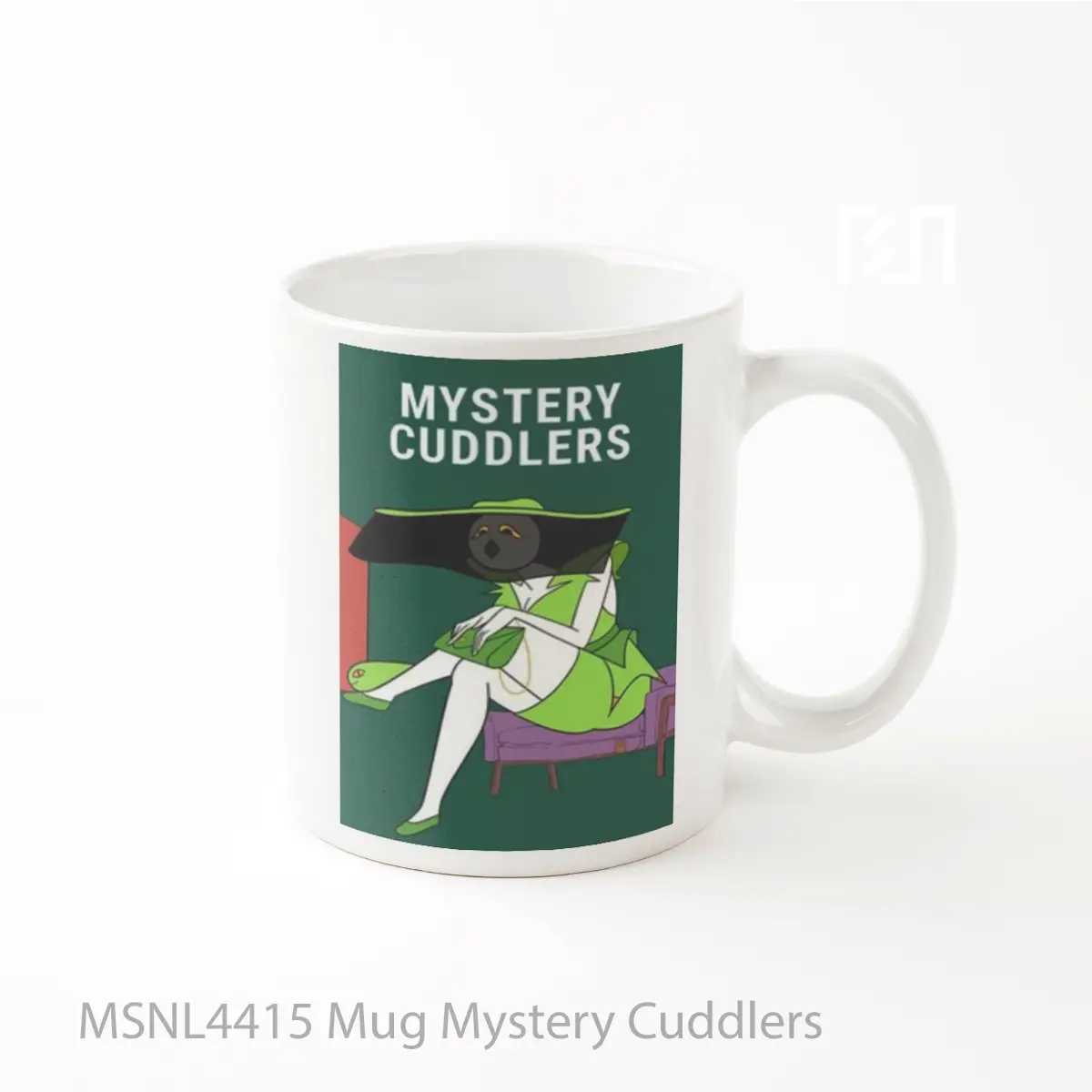 Mug Mystery Cuddlers Gelas Keramik Tema Film MSNL4415