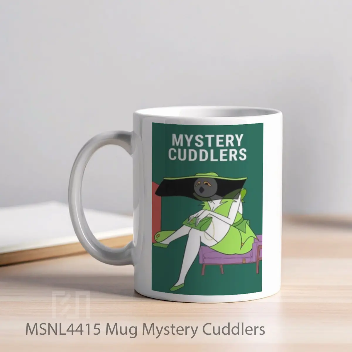 Mug Mystery Cuddlers Gelas Keramik Tema Film MSNL4415 - Tampak Kiri