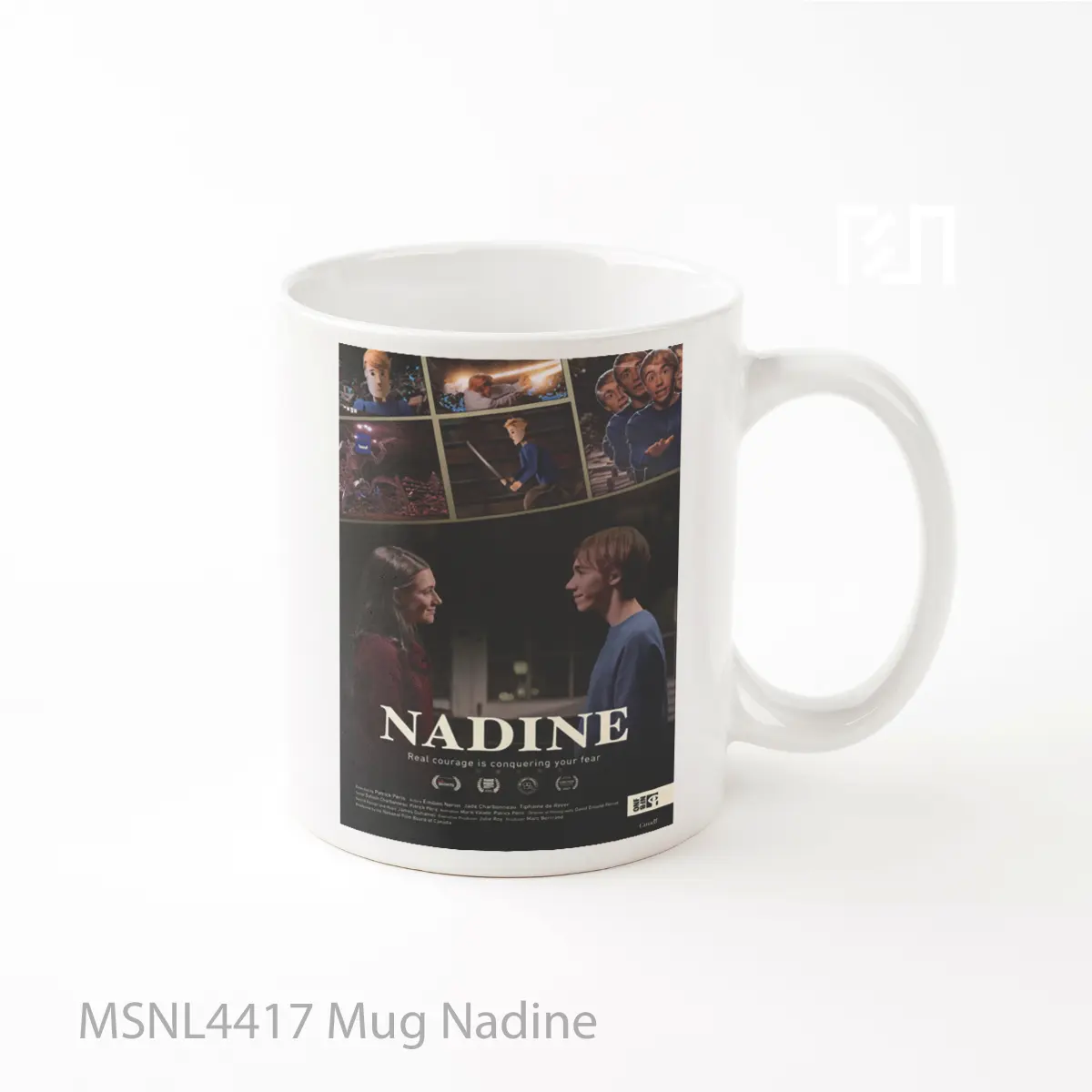 Mug Nadine Gelas Keramik Tema Film MSNL4417