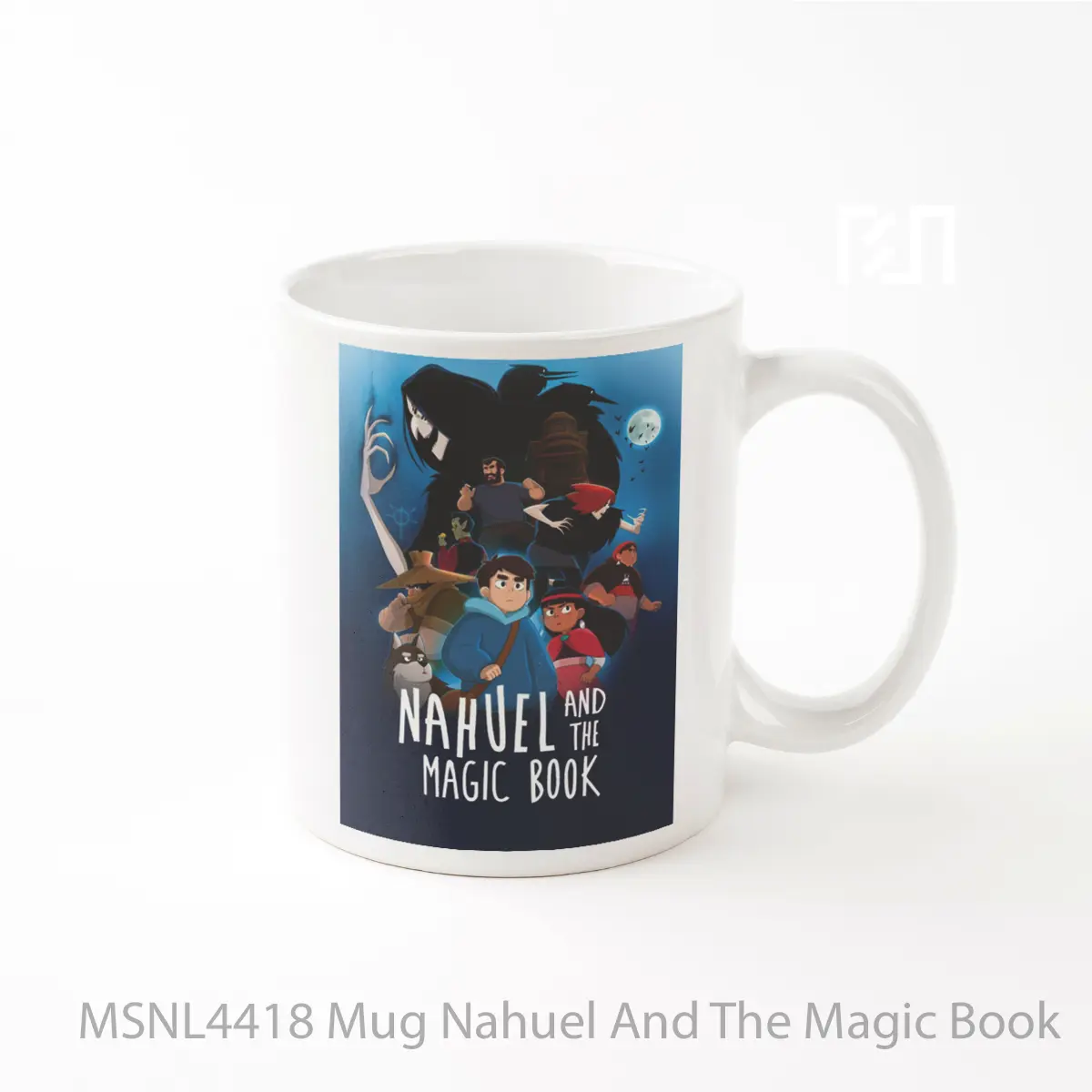 Mug Nahuel And The Magic Book Gelas Keramik Tema Film MSNL4418