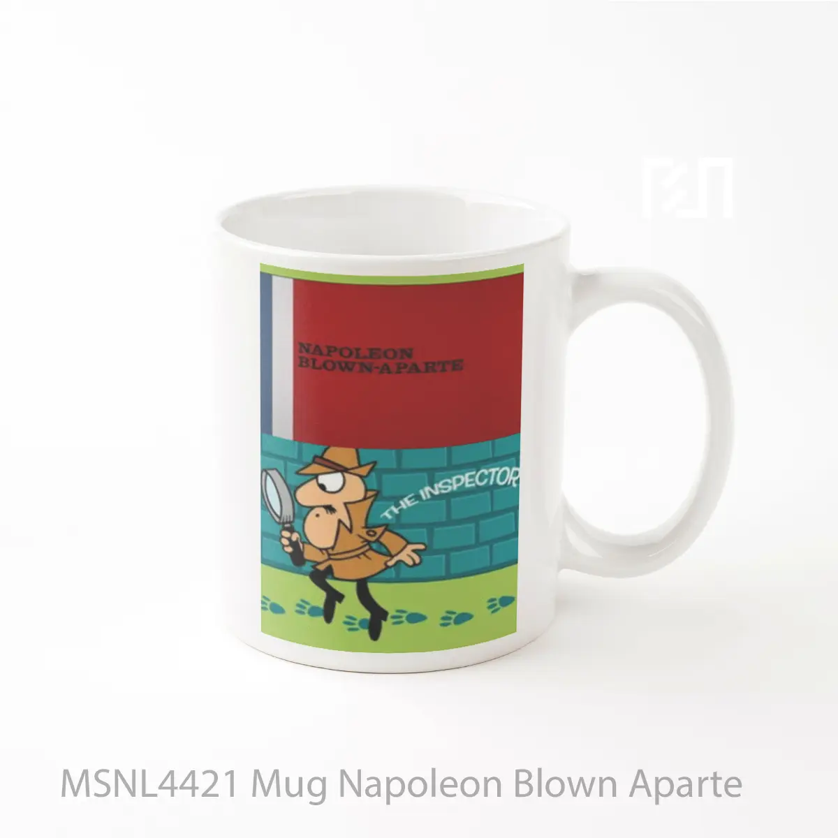 Mug Napoleon Blown Aparte Gelas Keramik Tema Film MSNL4421