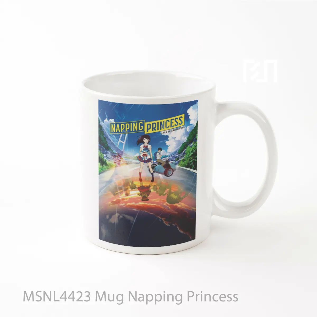 Mug Napping Princess Gelas Keramik Tema Film MSNL4423