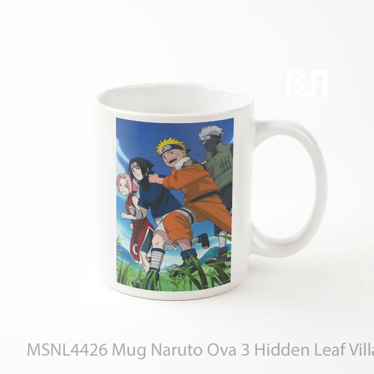 Mug Naruto Ova 3 Hidden Leaf Village Grand Sports Festival Gelas Keramik Tema Film MSNL4426