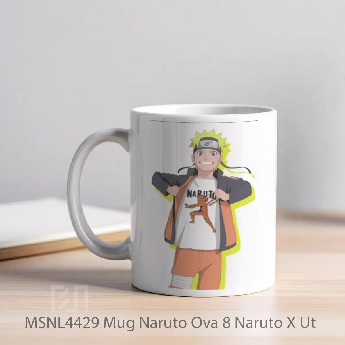 Mug Naruto Ova 8 Naruto X Ut Gelas Keramik Tema Film MSNL4429 - Tampak Kiri