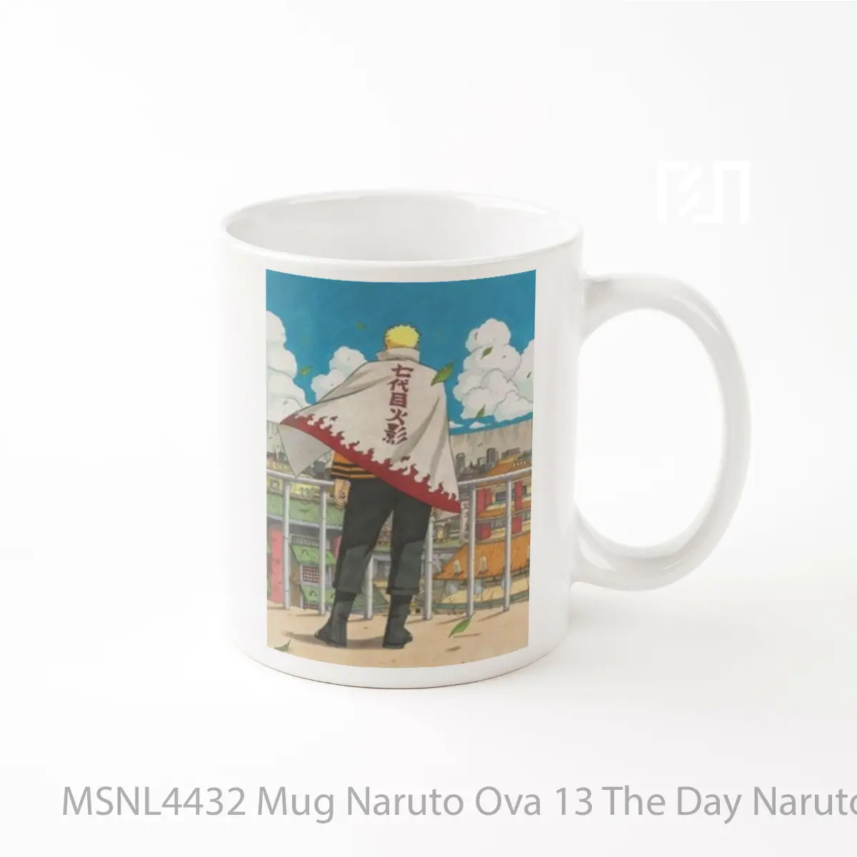 Mug Naruto Ova 13 The Day Naruto Became Hokage Gelas Keramik Tema Film MSNL4432