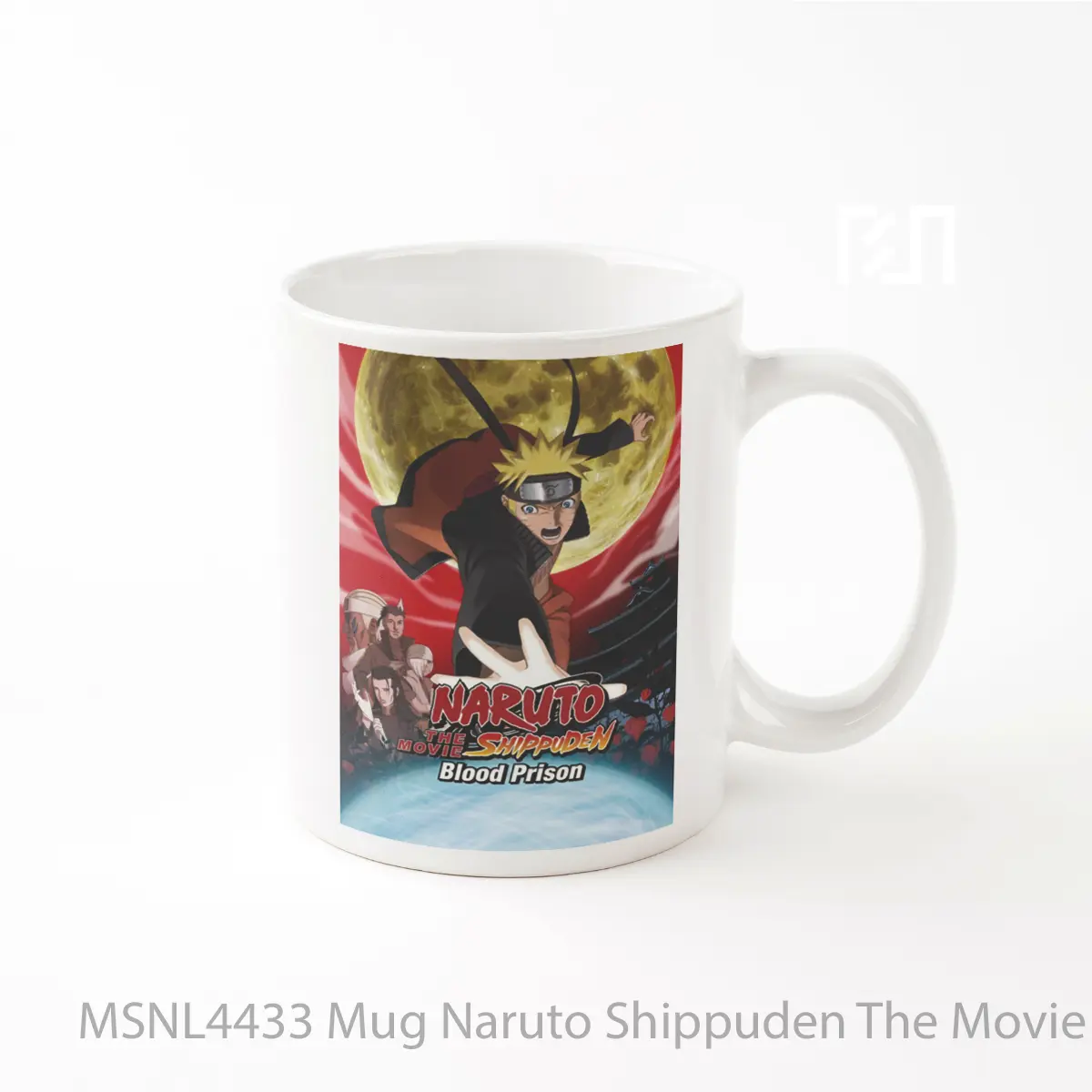 Mug Naruto Shippuden The Movie Blood Prison Gelas Keramik Tema Film MSNL4433