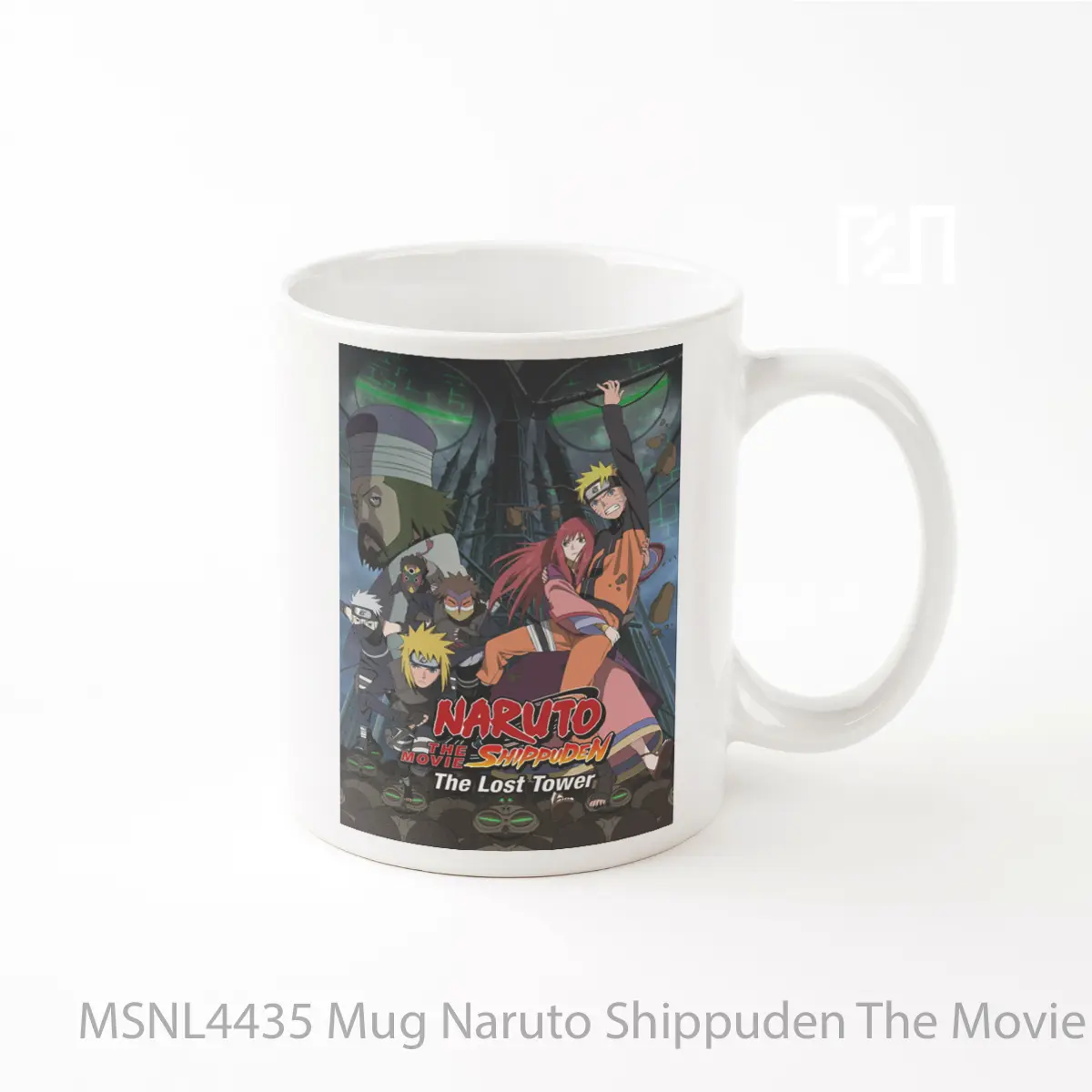 Mug Naruto Shippuden The Movie The Lost Tower Gelas Keramik Tema Film MSNL4435