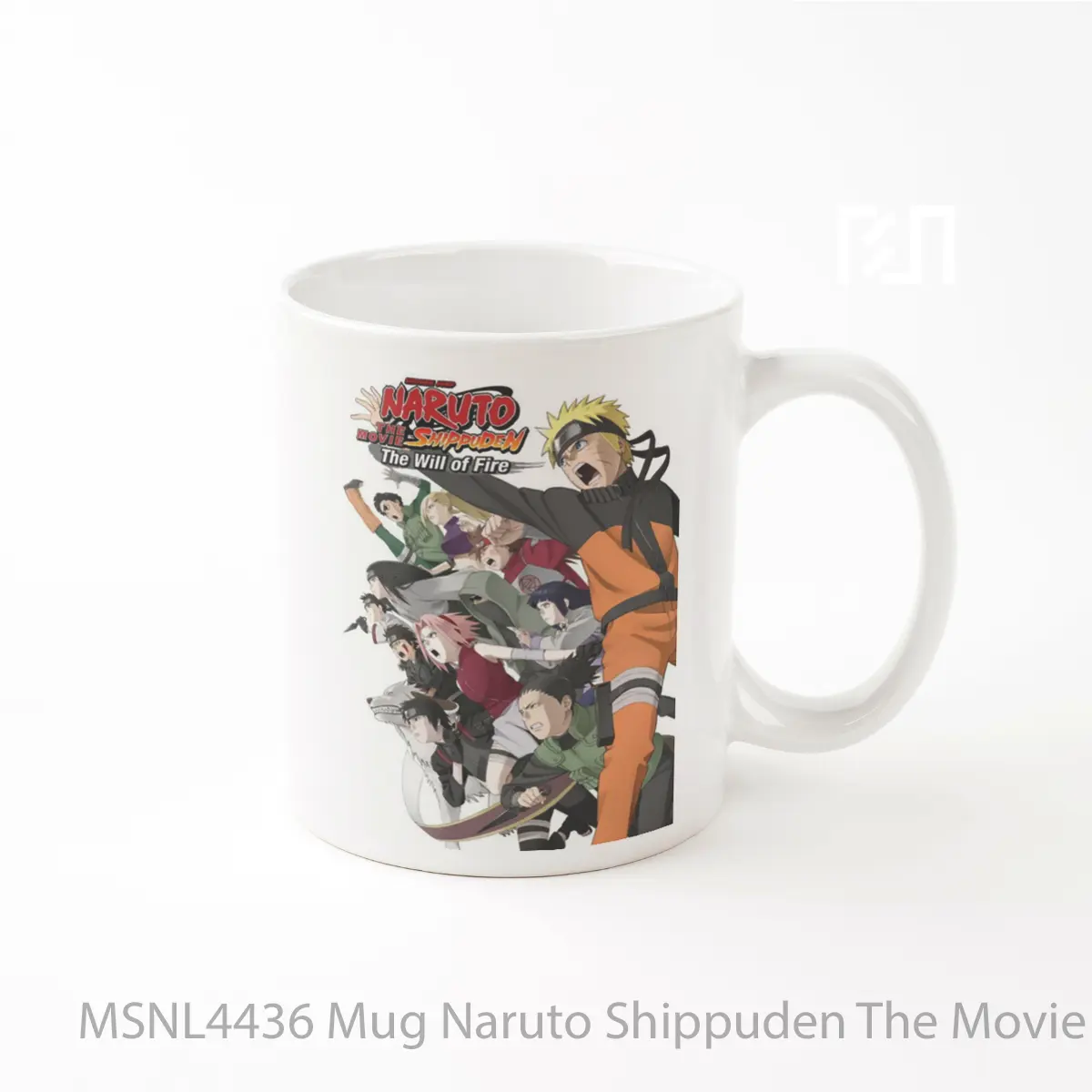 Mug Naruto Shippuden The Movie The Will Of Fire Gelas Keramik Tema Film MSNL4436