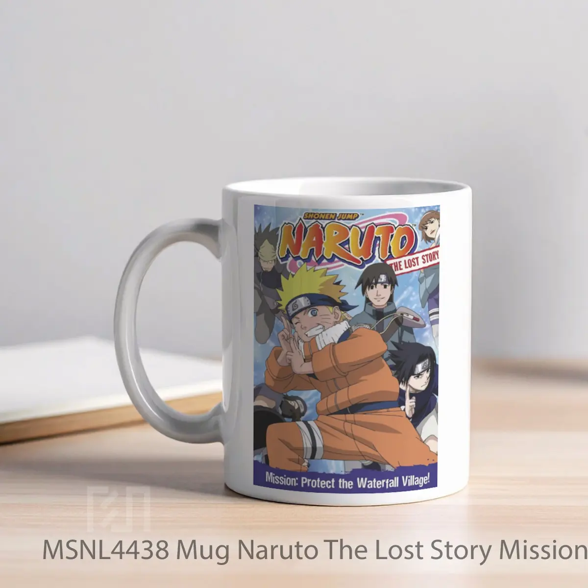Mug Naruto The Lost Story Mission Protect The Waterfall Village Gelas Keramik Tema Film MSNL4438 - Tampak Kiri