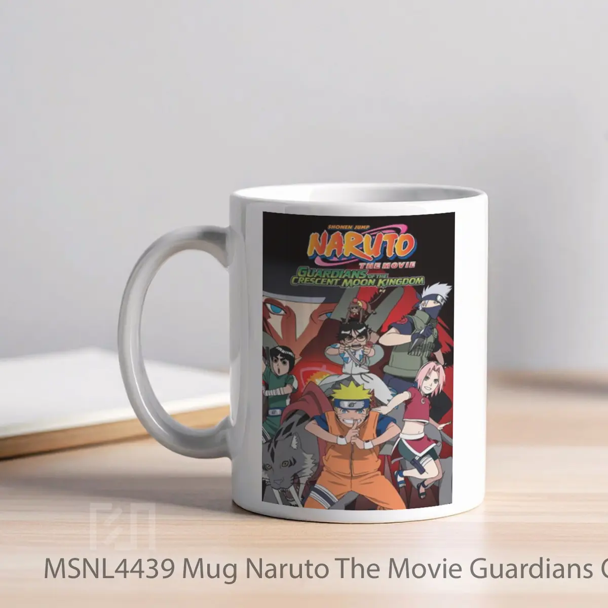 Mug Naruto The Movie Guardians Of The Crescent Moon Kingdom Gelas Keramik Tema Film MSNL4439 - Tampak Kiri