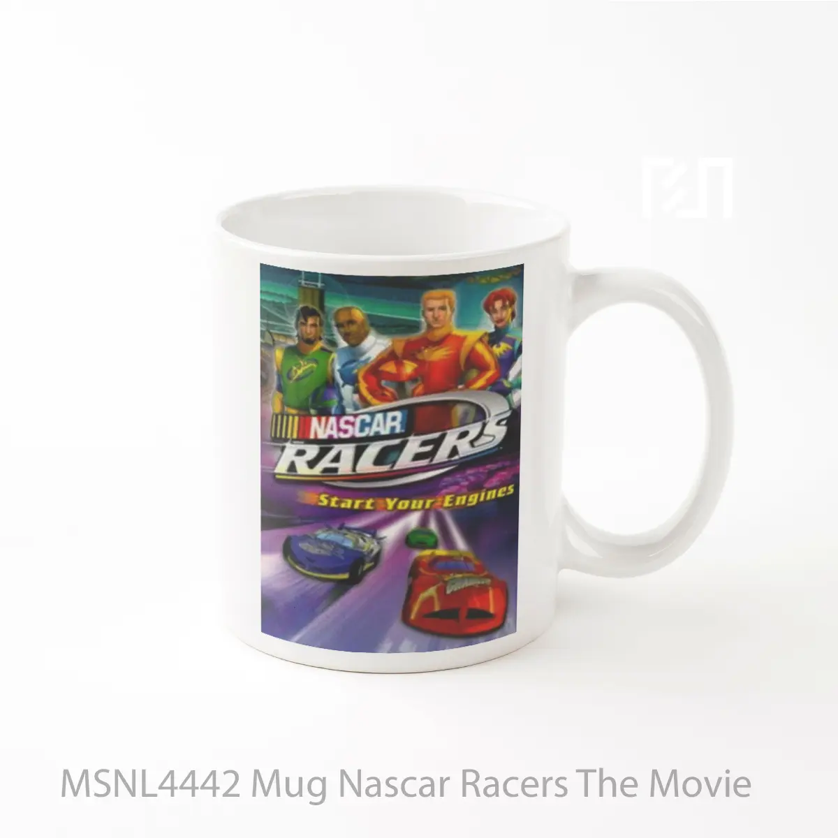 Mug Nascar Racers The Movie Gelas Keramik Tema Film MSNL4442