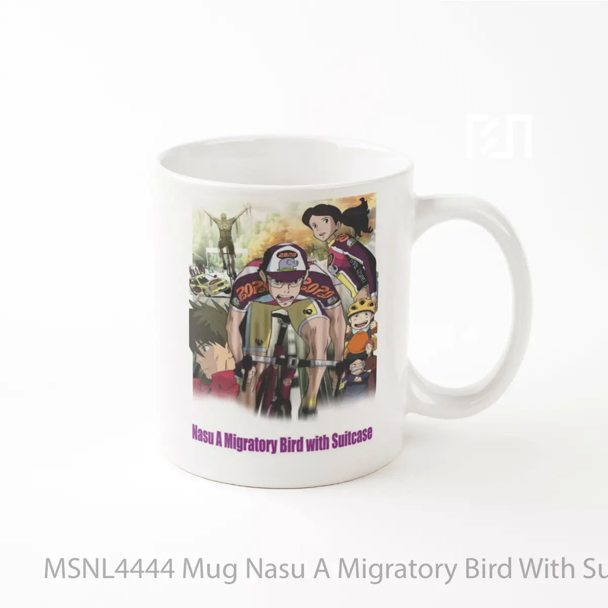 Mug Nasu A Migratory Bird With Suitcase Gelas Keramik Tema Film MSNL4444