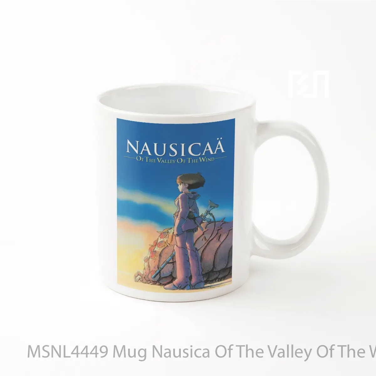 Mug Nausica Of The Valley Of The Wind Gelas Keramik Tema Film MSNL4449