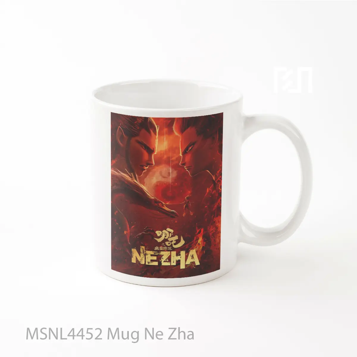 Mug Ne Zha Gelas Keramik Tema Film MSNL4452