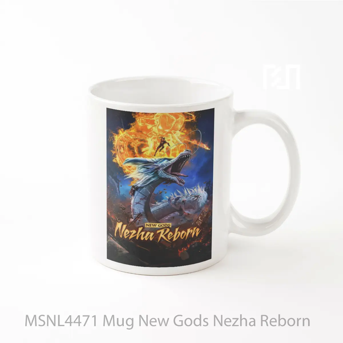 Mug New Gods Nezha Reborn Gelas Keramik Tema Film MSNL4471