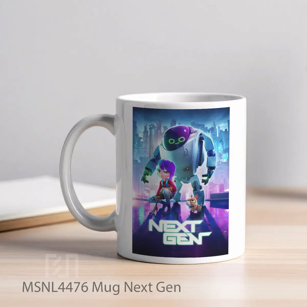 Mug Next Gen Gelas Keramik Tema Film MSNL4476 - Tampak Kiri