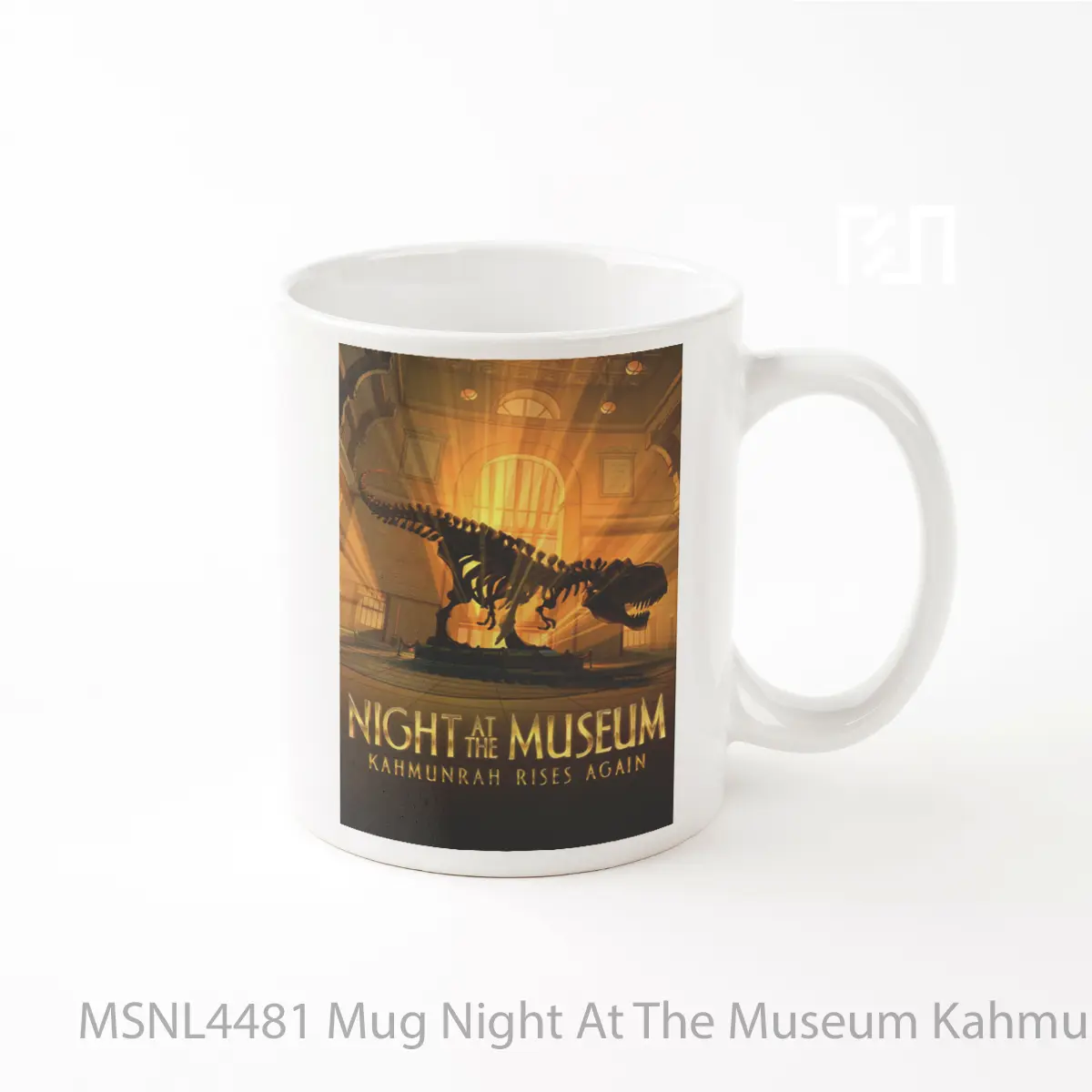 Mug Night At The Museum Kahmunrah Rises Again Gelas Keramik Tema Film MSNL4481