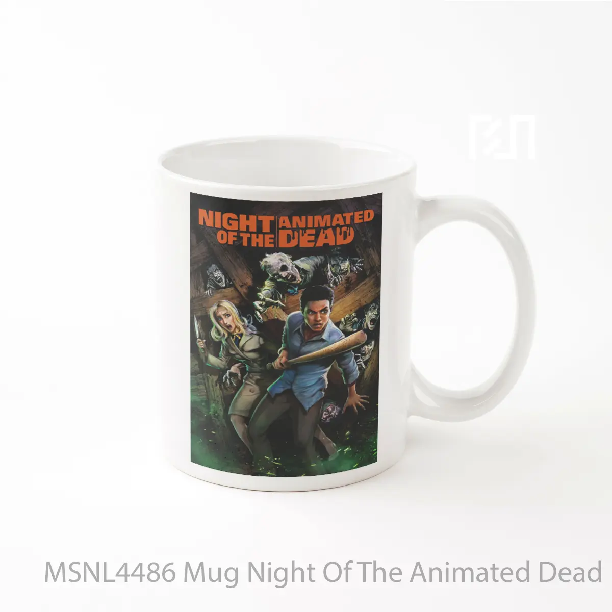 Mug Night Of The Animated Dead Gelas Keramik Tema Film MSNL4486