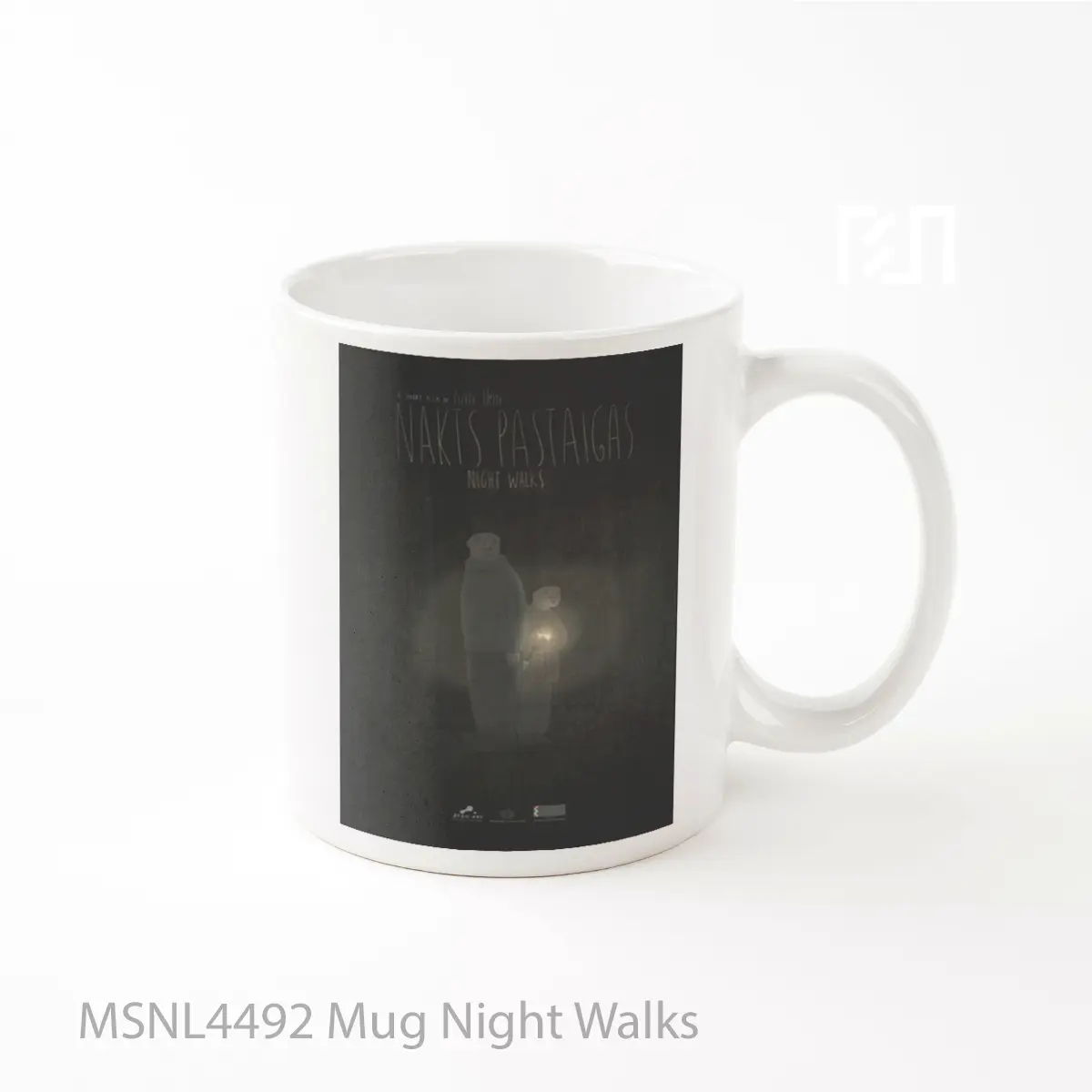 Mug Night Walks Gelas Keramik Tema Film MSNL4492