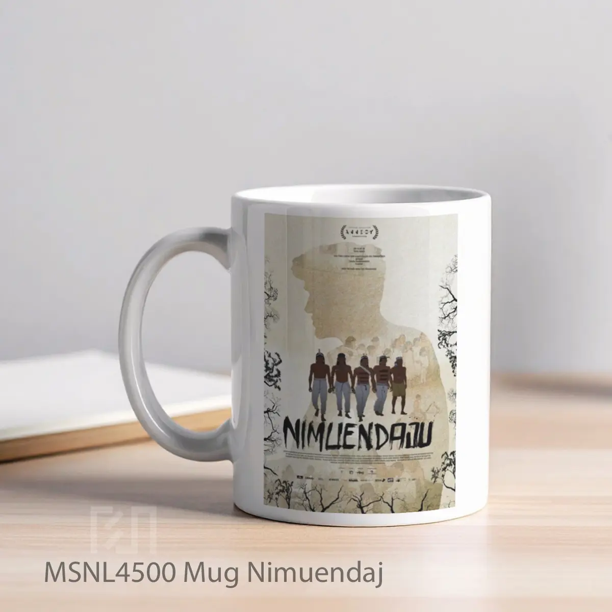 Mug Nimuendaj Gelas Keramik Tema Film MSNL4500 - Tampak Kiri