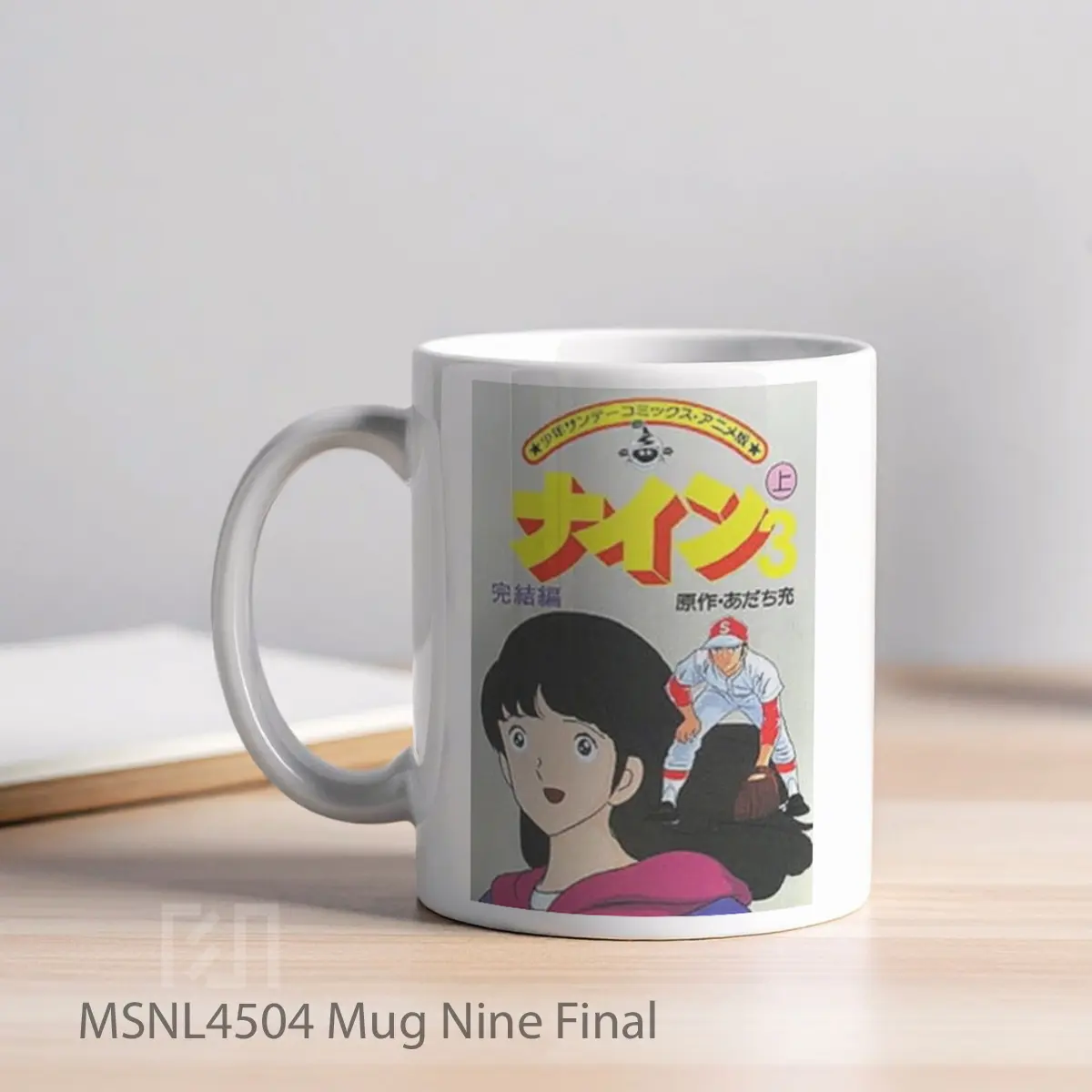 Mug Nine Final Gelas Keramik Tema Film MSNL4504 - Tampak Kiri