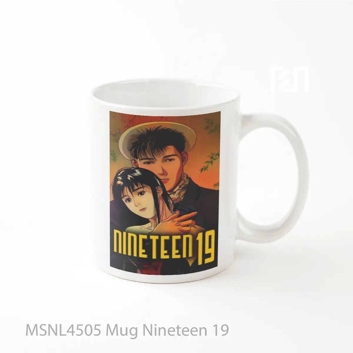Mug Nineteen 19 Gelas Keramik Tema Film MSNL4505