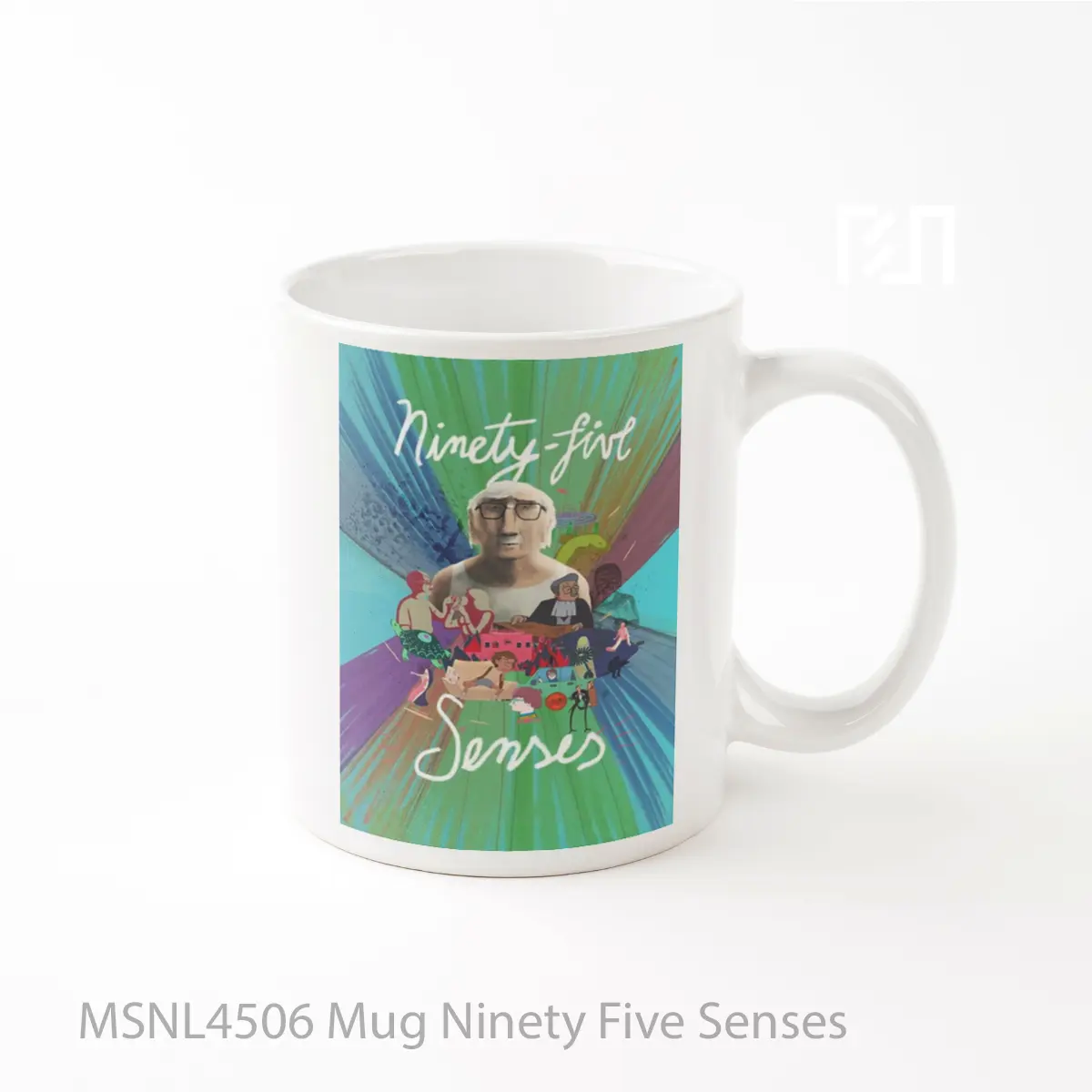 Mug Ninety Five Senses Gelas Keramik Tema Film MSNL4506