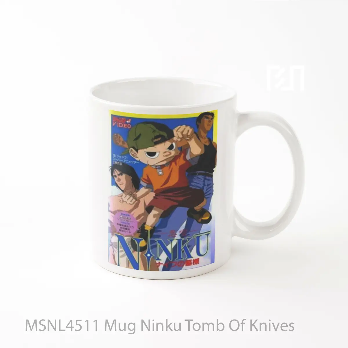 Mug Ninku Tomb Of Knives Gelas Keramik Tema Film MSNL4511